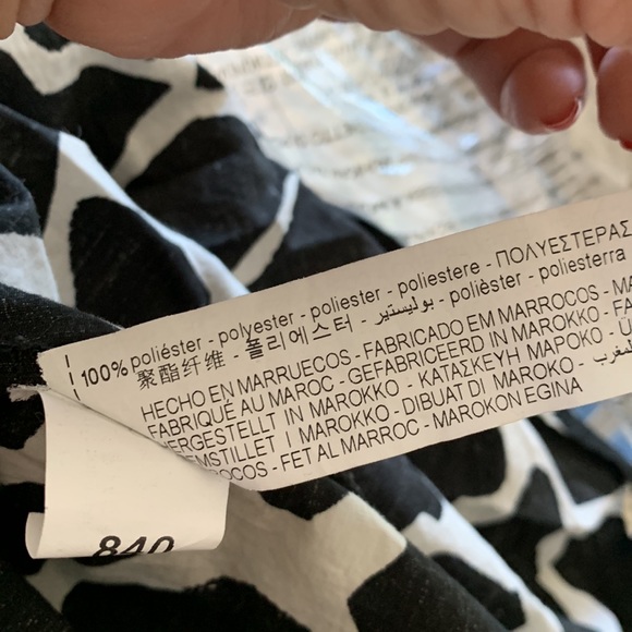 ZARA Printed Midi Dress - Picture 8 of 8